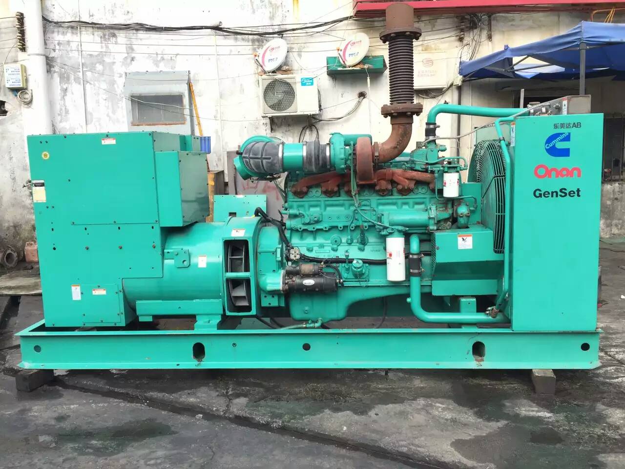 浦北租赁发电机-柴油发电机不正常冒烟的原因